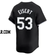 Brandon Eisert Youth Chicago White Sox Black Limited Alternate Jersey