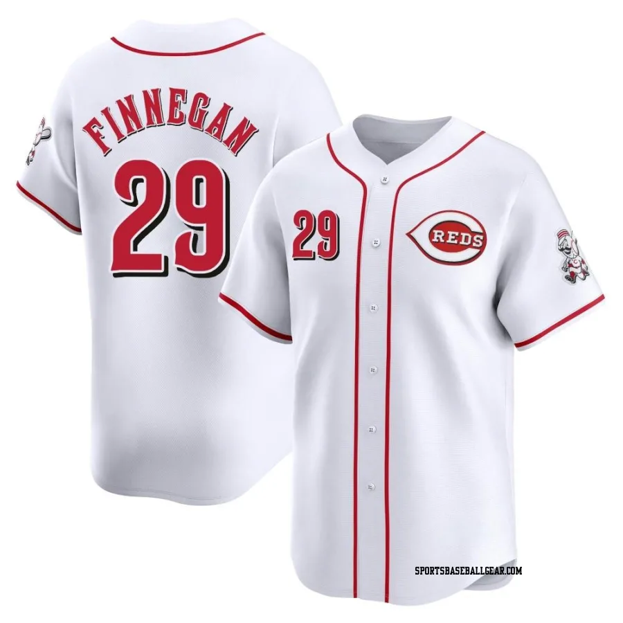 Brandon Finnegan Youth Cincinnati Reds White Limited Home Jersey