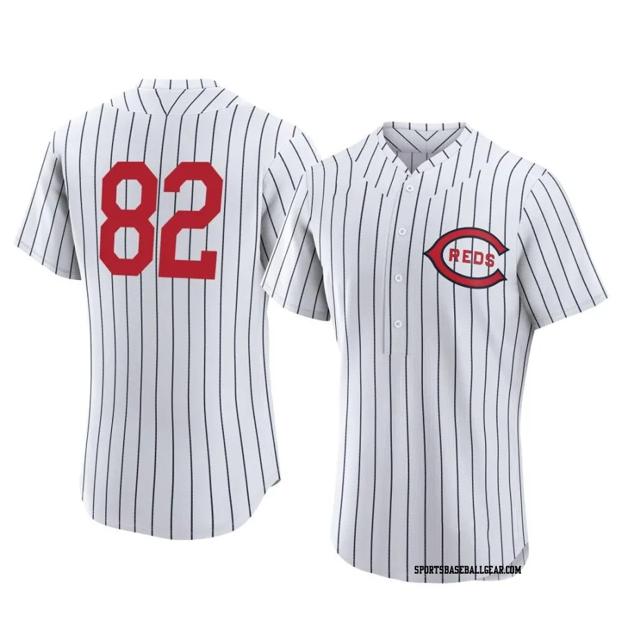 Brandon Leibrandt Men's Cincinnati Reds White Authentic 2022 Field Of Dreams Jersey