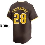 Brandon Lockridge Youth San Diego Padres Brown Limited Away Jersey