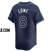 Brandon Lowe Men's Tampa Bay Rays Navy Limited Away Jersey