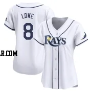 Brandon Lowe Women's Tampa Bay Rays White Limited Home Jersey