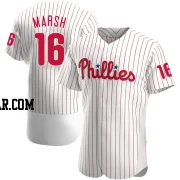 Brandon Marsh Men's Philadelphia Phillies White Authentic Home Jersey