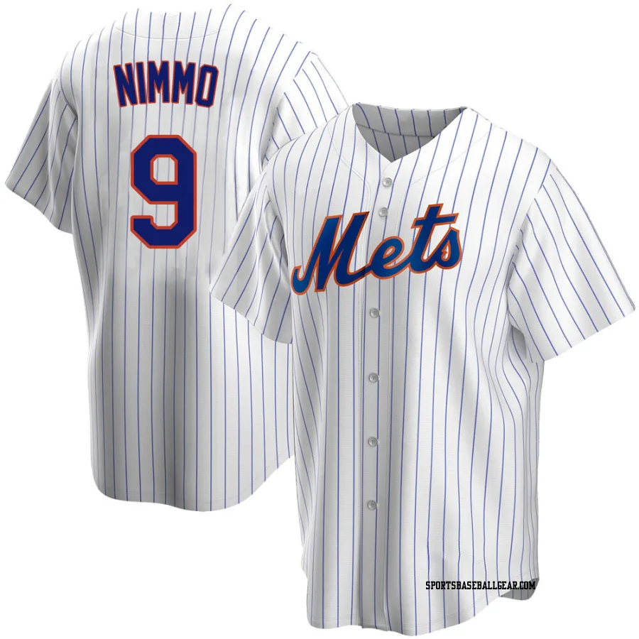Brandon Nimmo Youth New York Mets White Replica Home Jersey