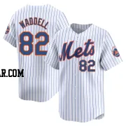 Brandon Waddell Men's New York Mets White Limited Home Jersey