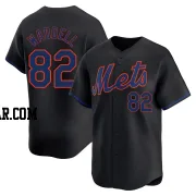 Brandon Waddell Youth New York Mets Black Limited Alternate Jersey