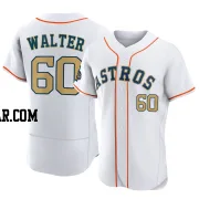 Brandon Walter Men's Houston Astros Gold Authentic White 2023 Collection Jersey