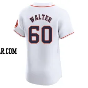 Brandon Walter Men's Houston Astros White Elite Home Jersey