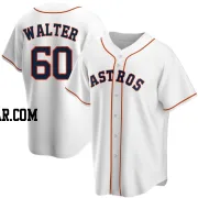 Brandon Walter Men's Houston Astros White Replica Home Jersey