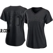 Brandon Walter Women's Houston Astros Black Authentic Pitch Fashion Jersey