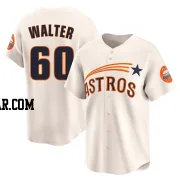 Brandon Walter Youth Houston Astros Cream Limited Throwback Cooperstown Collection Jersey