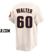 Brandon Walter Youth Houston Astros Cream Limited Throwback Cooperstown Collection Jersey