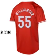 Brandon Williamson Youth Cincinnati Reds Red Limited Alternate Jersey