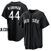 Brandon Workman Youth Boston Red Sox Black/White Replica Jersey