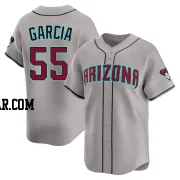 Brandyn Garcia Men's Arizona Diamondbacks Gray Limited Alternate Jersey