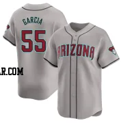 Brandyn Garcia Men's Arizona Diamondbacks Gray Limited Away Jersey