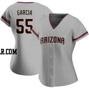 Brandyn Garcia Women's Arizona Diamondbacks Gray Authentic Road Jersey