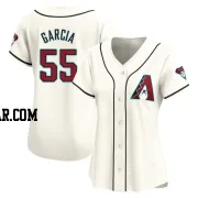 Brandyn Garcia Women's Arizona Diamondbacks White Limited Home Jersey