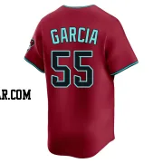 Brandyn Garcia Youth Arizona Diamondbacks Red Limited Alternate Jersey