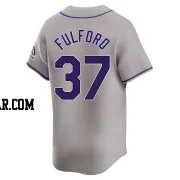 Braxton Fulford Men's Colorado Rockies Gray Limited Road Jersey