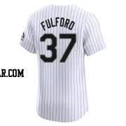 Braxton Fulford Men's Colorado Rockies White Elite Home Jersey
