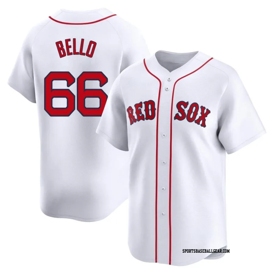 Brayan Bello Men's Boston Red Sox White Limited Home Jersey