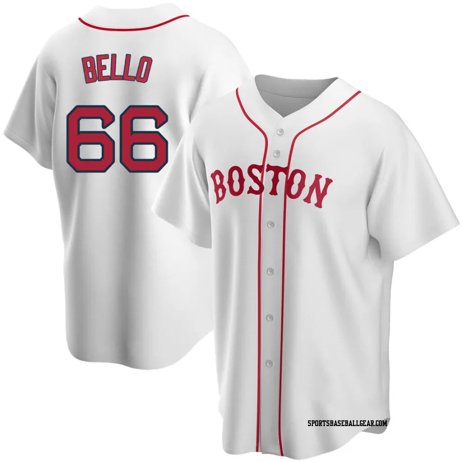 Brayan Bello Youth Boston Red Sox White Replica Alternate Jersey