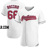 Brayan Rocchio Men's Cleveland Guardians White Authentic Home Jersey