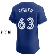 Braydon Fisher Men's Toronto Blue Jays Royal Elite Alternate Jersey