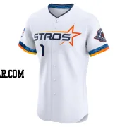 Brendan Rodgers Men's Houston Astros White Elite 2025 City Connect Jersey