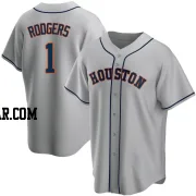 Brendan Rodgers Youth Houston Astros Gray Replica Road Jersey