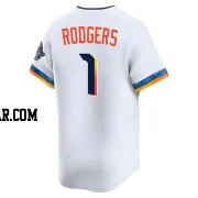 Brendan Rodgers Youth Houston Astros White Limited 2025 City Connect Jersey