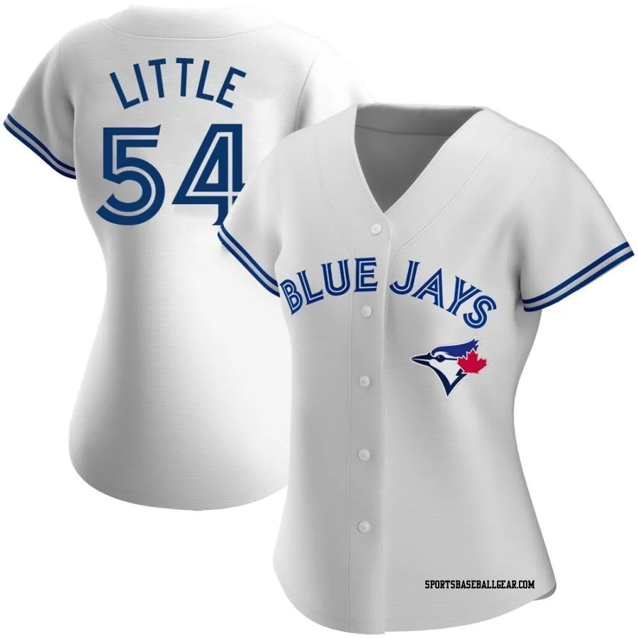 Brendon Little Women's Toronto Blue Jays White Replica Home Jersey
