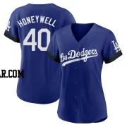 Brent Honeywell Women's Los Angeles Dodgers Royal Replica 2021 City Connect Jersey