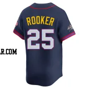 Brent Rooker Men's Oakland Athletics Navy Limited American League 2025 All-Star Edition Jersey