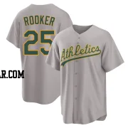 Brent Rooker Youth Oakland Athletics Gray Replica Away 2.0 Jersey