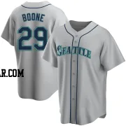 Bret Boone Men's Seattle Mariners Gray Replica Road Jersey
