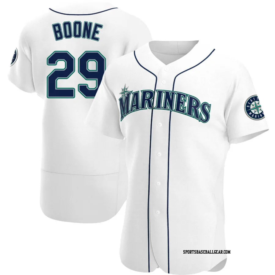 Bret Boone Men's Seattle Mariners White Authentic Home Jersey