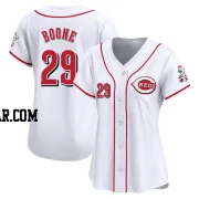 Bret Boone Women's Cincinnati Reds White Limited Home Jersey
