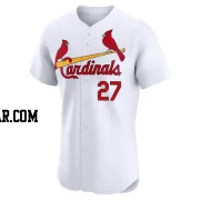 Brett Cecil Men's St. Louis Cardinals White Elite Home Jersey