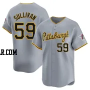 Brett Sullivan Men's Pittsburgh Pirates Gray Limited Away Jersey