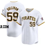 Brett Sullivan Youth Pittsburgh Pirates White Limited Home Jersey
