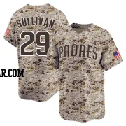 Brett Sullivan Youth San Diego Padres Camo Limited 2nd Alternate Jersey