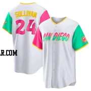 Brett Sullivan Youth San Diego Padres White Replica 2022 City Connect Jersey