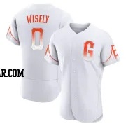 Brett Wisely Men's San Francisco Giants White Authentic 2021 City Connect Jersey