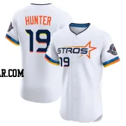 Brian Hunter Men's Houston Astros White Elite 2025 City Connect Jersey