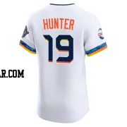 Brian Hunter Men's Houston Astros White Elite 2025 City Connect Jersey
