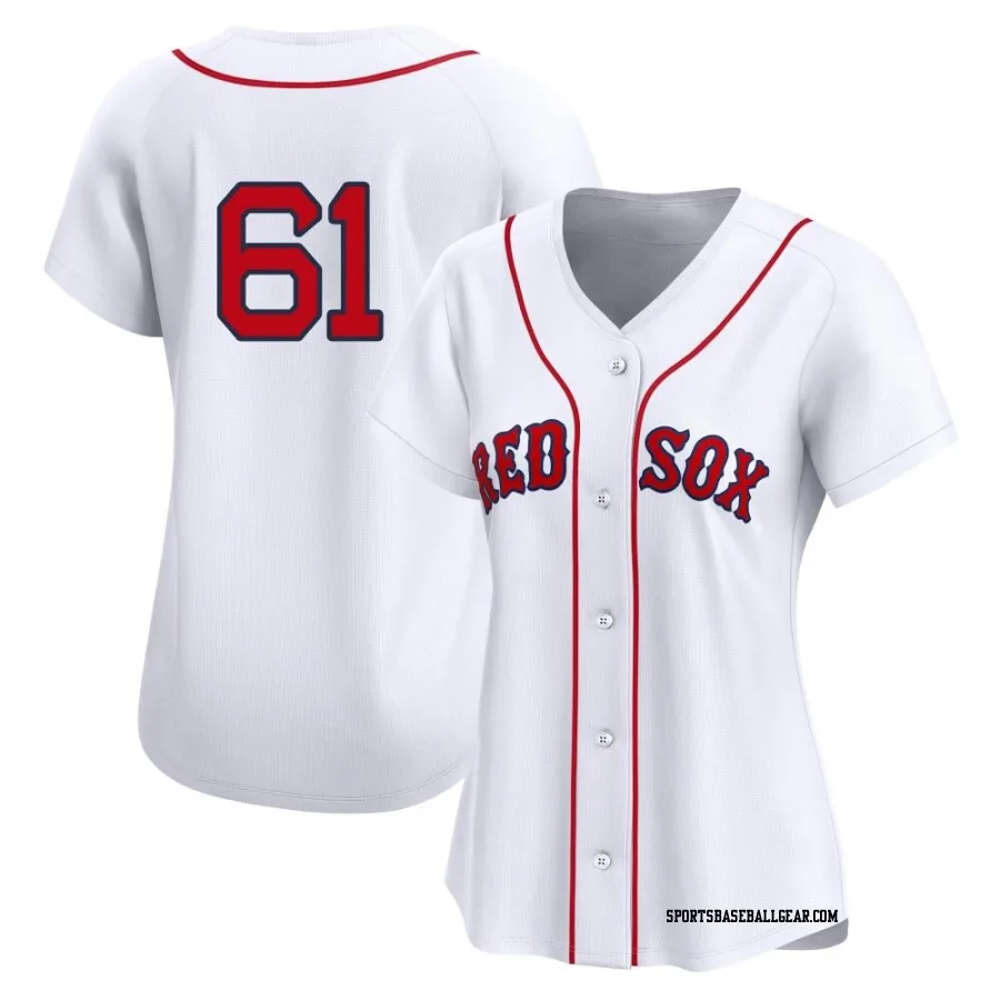 Brian Johnson Women's Boston Red Sox White Limited 2nd Home Jersey