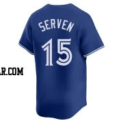 Brian Serven Men's Toronto Blue Jays Royal Limited Alternate Jersey