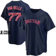 Brian Van Belle Men's Boston Red Sox Navy Replica Alternate Jersey